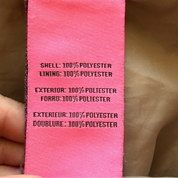 Betsey Johnson Khaki Tan Belted Ruffle Trench Coat Rose Buttons Jacket Small - Picture 11 of 13